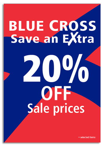 Blue Cross Poster